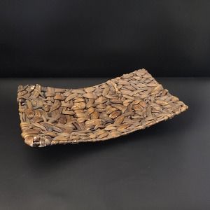 Woven Rattan Decorative Basket